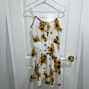 Sunflower sun dress